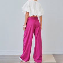 Cargar imagen en el visor de la galería, Pink Wide Leg Pants
