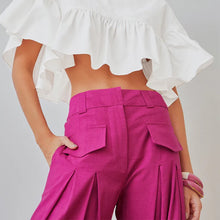 Cargar imagen en el visor de la galería, Pink Wide Leg Pants
