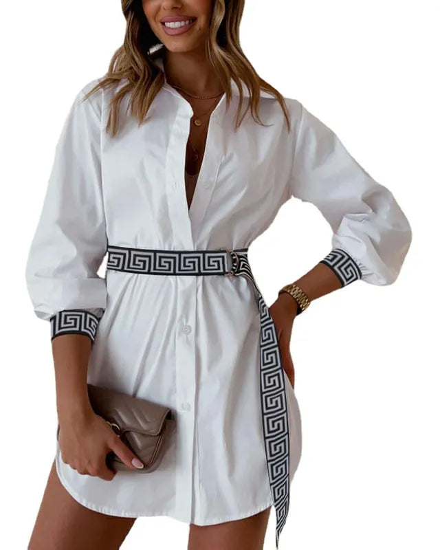 Blusa Camisera FF White